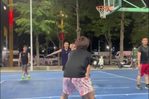 你知道的，我只是被生活打壓，不是被籃球打壓。