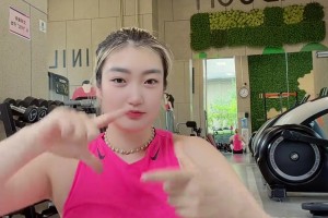 賽場上的大魔王，賽場下的甜心！李夢跳手勢舞也太可愛了吧